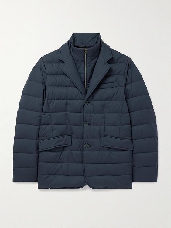Dark grey down jacket from Herno
