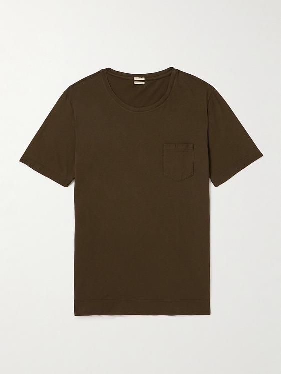 Dark brown t-shirt from Massimo Alba