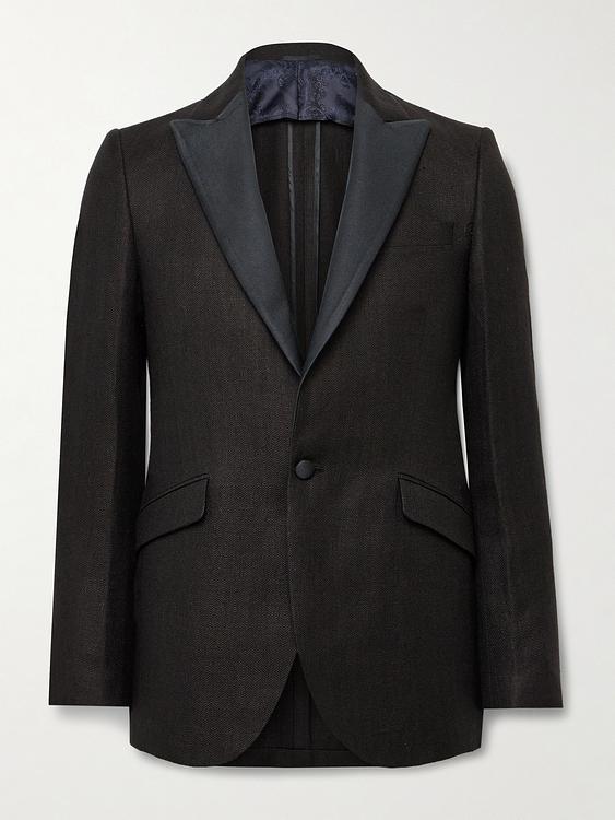 Black tuxedo jacket from Favourbrook