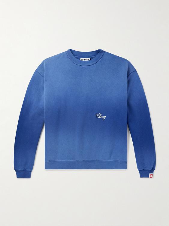 Print blue sweatshirt from Cherry Los Angeles
