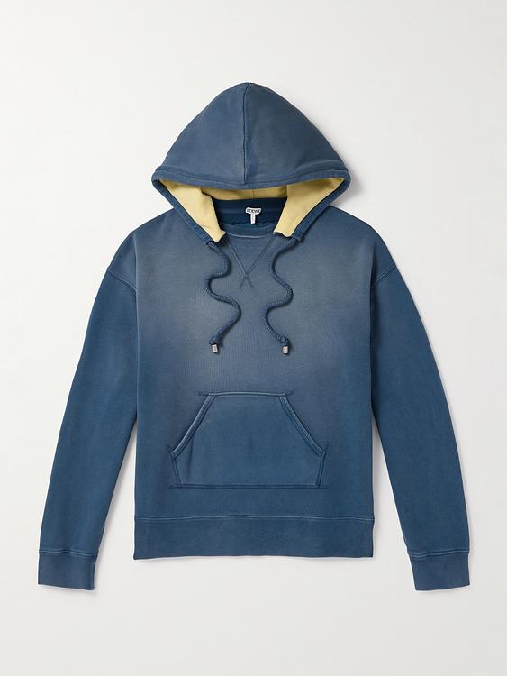 Dark blue hooded sweatshirt from Loewe