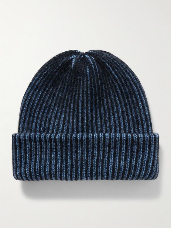 Black beanie from The Elder Statesman