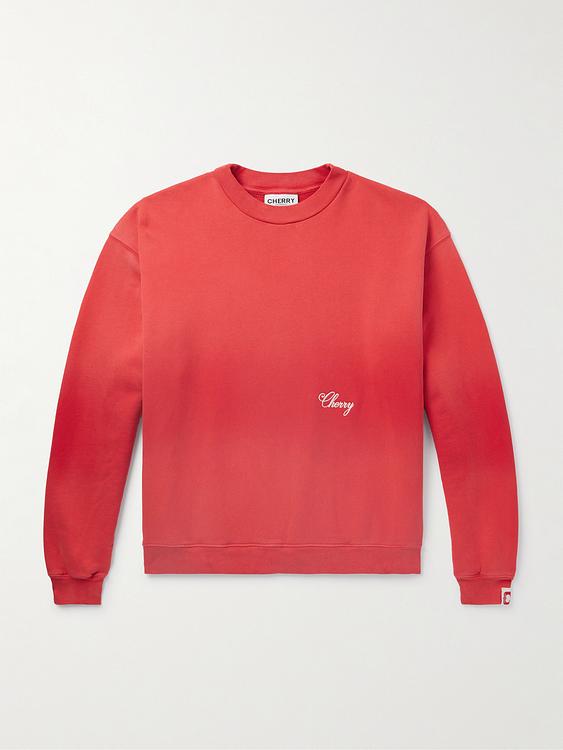 Print red sweatshirt from Cherry Los Angeles