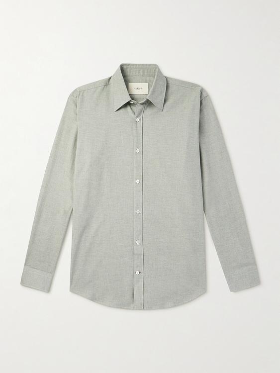 Grey casual shirt from Purdey