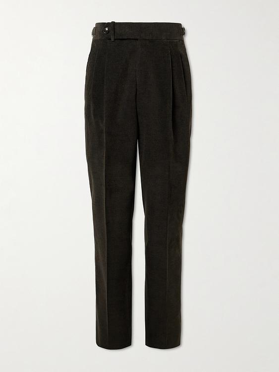 Black formal trousers from Purdey