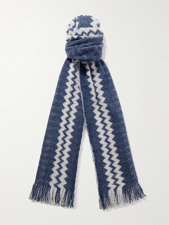 Dark blue scarve from Missoni