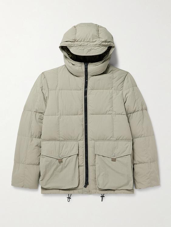 Taupe down jacket from Valstar