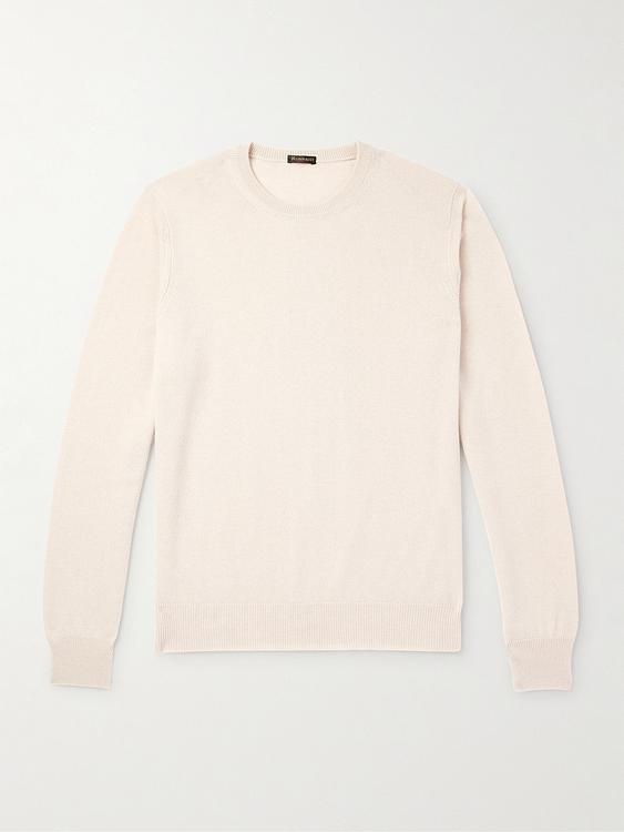 White long sleeve t-shirt from Rubinacci