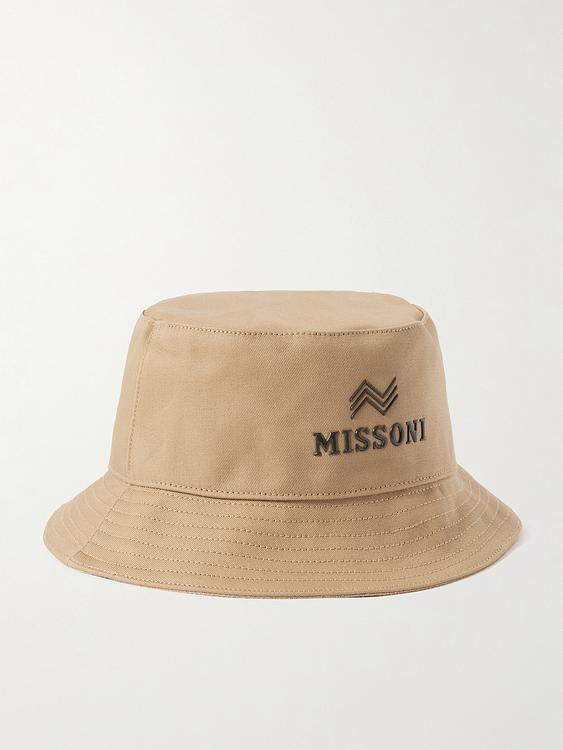 Taupe hat from Missoni