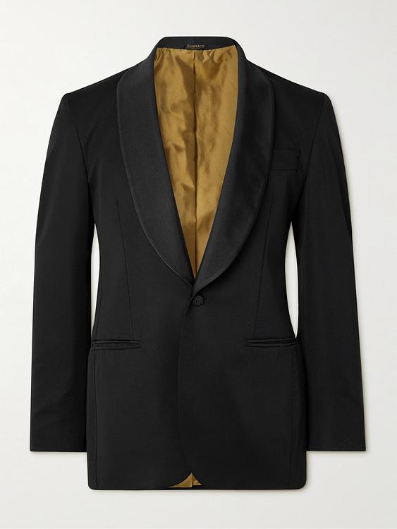 Black tuxedo jacket from Rubinacci
