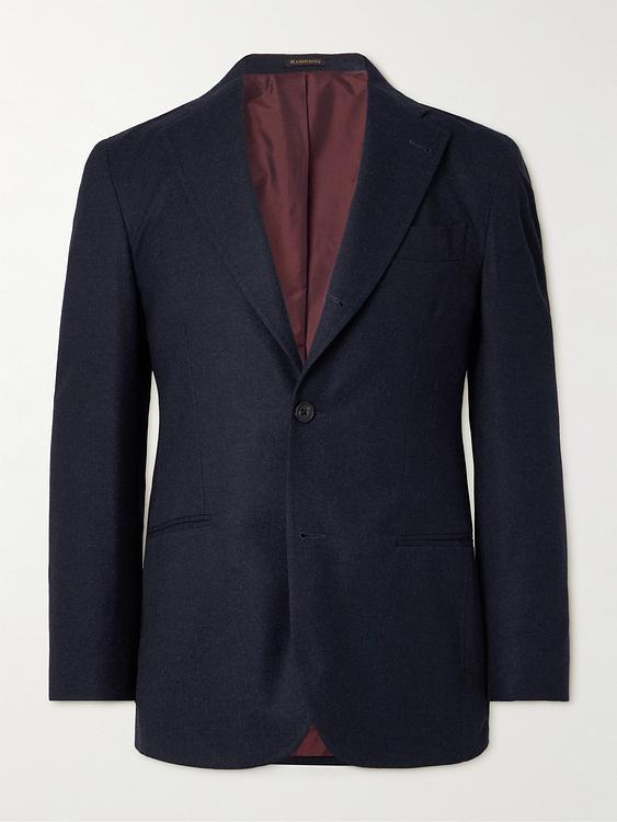 Black suit jacket from Rubinacci