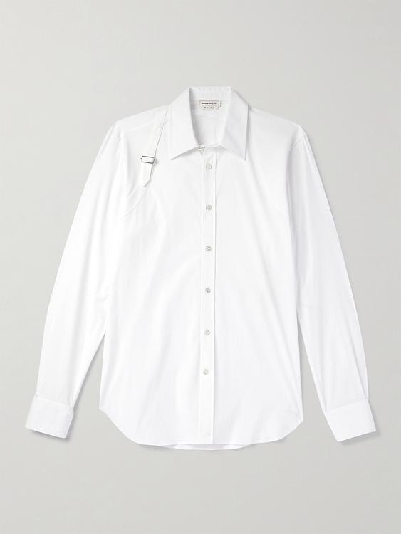 White casual shirt from Alexander Mcqueen