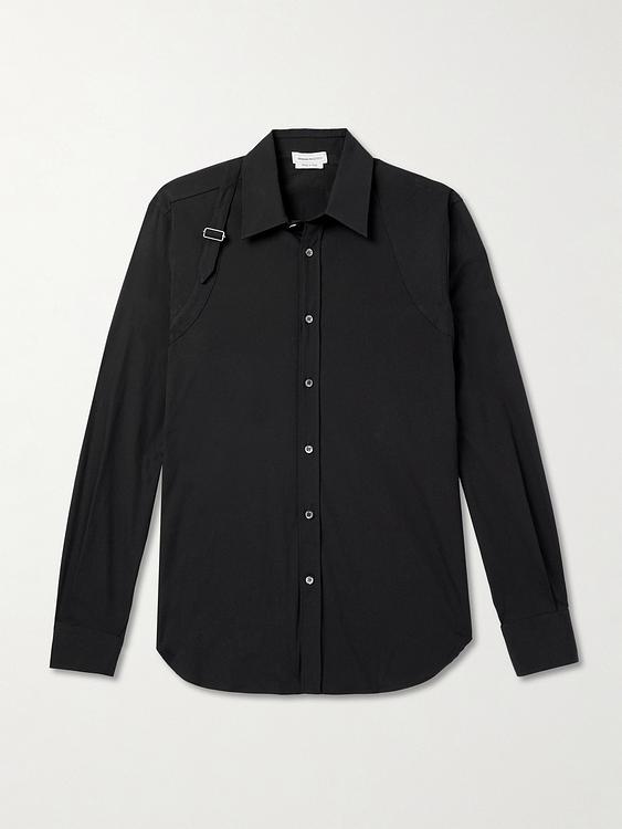 Black casual shirt from Alexander Mcqueen