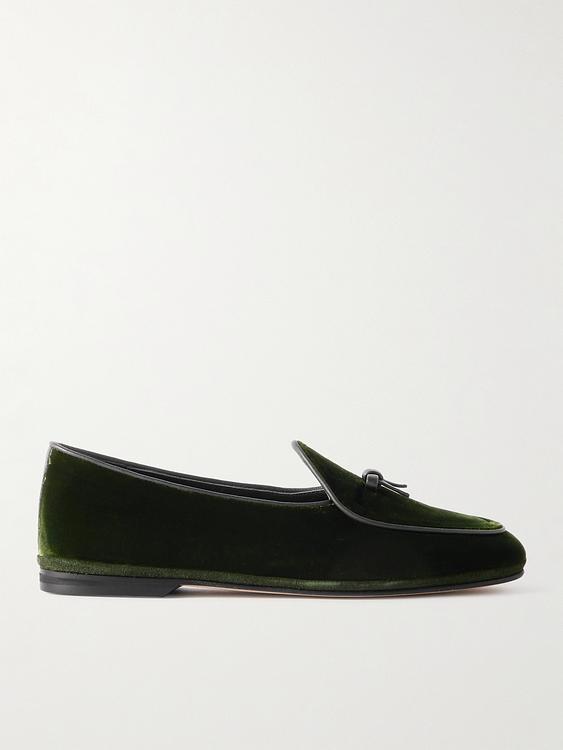 Black loafers from Rubinacci