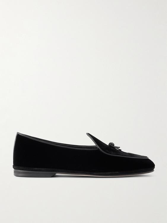 Black loafers from Rubinacci