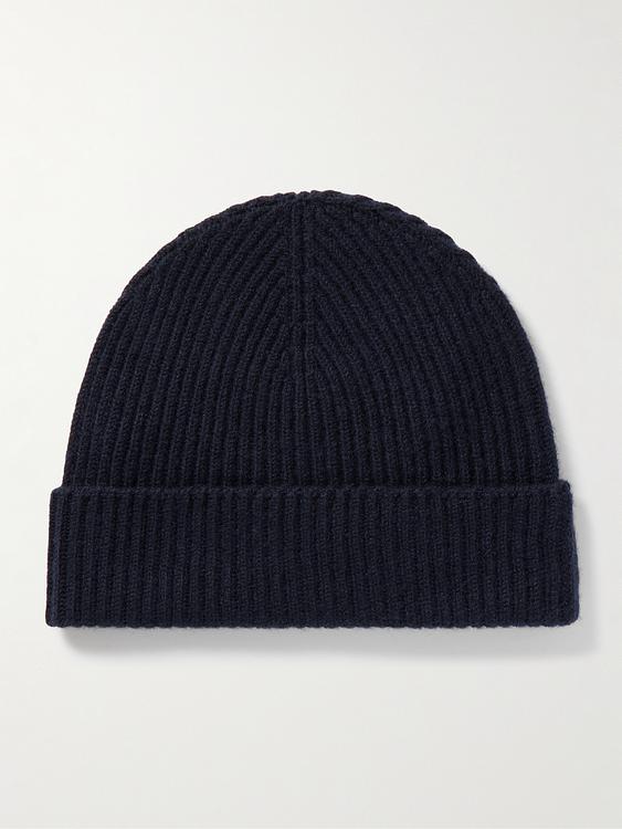 Black beanie from Purdey