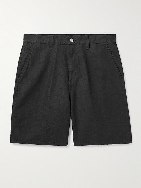 Black chino shorts from Carhartt Wip