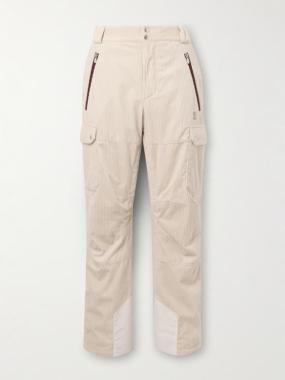 Beige cargo trousers from Brunello Cucinelli