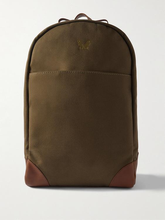 Dark brown backpack from Bennett Winch