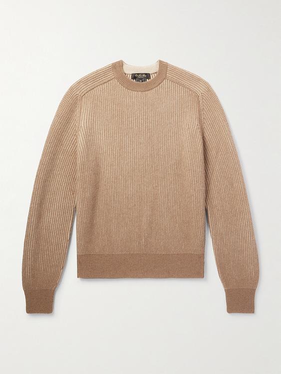 Brown sweatshirt from Loro Piana