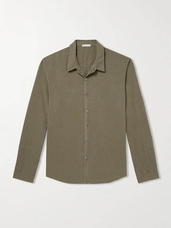 Taupe casual shirt from James Perse