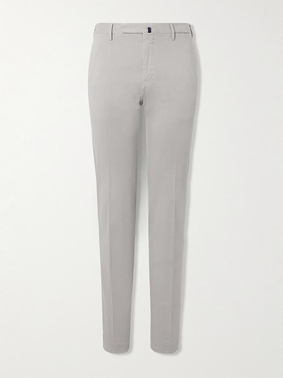 Grey formal trousers from Incotex
