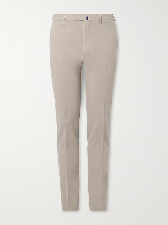 Beige chinos from Incotex