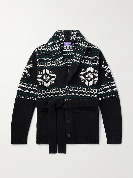 Black cardigan from Ralph Lauren Purple Label