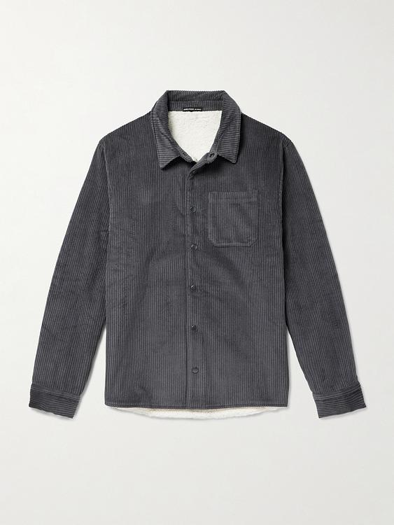 Dark grey overshirt from James Perse