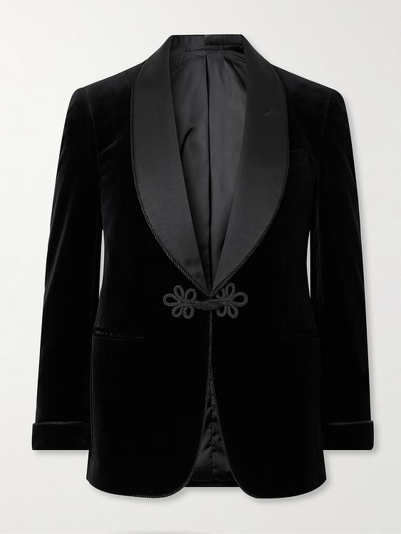 Black tuxedo jacket from Ralph Lauren Purple Label