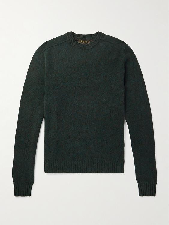 Black sweatshirt from Loro Piana