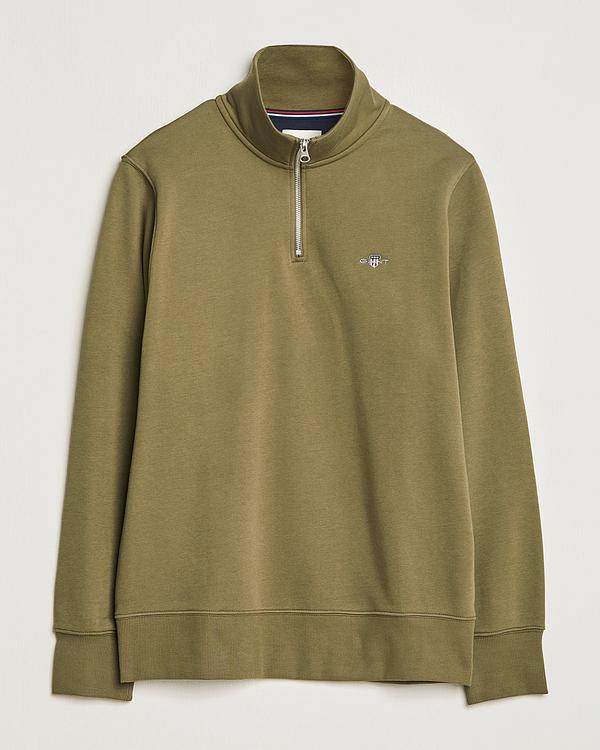 Taupe half-zip from Gant