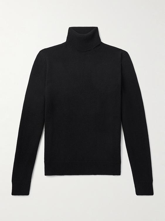 Black turtleneck from Ralph Lauren Purple Label