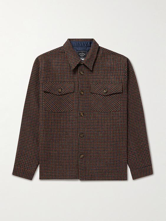 Dark brown overshirt from Portuguese Flannel