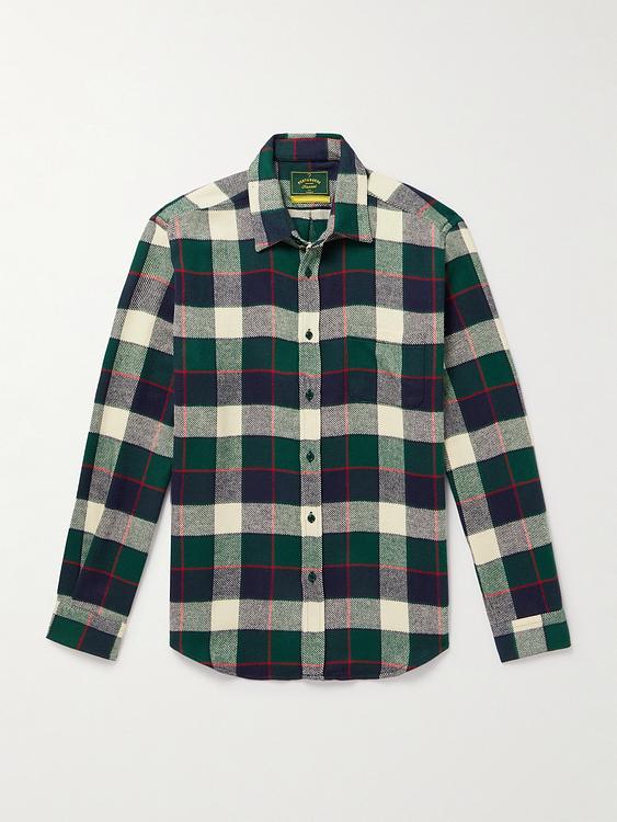 Checkered multicolor flannel shirt from Portuguese Flannel