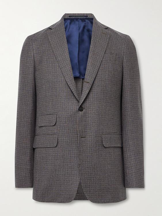 Dark brown blazer from Sid Mashburn