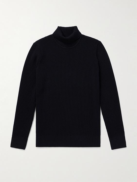 Black turtleneck from S.N.S. Herning