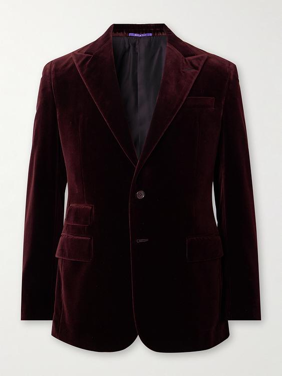 Black tuxedo jacket from Ralph Lauren Purple Label