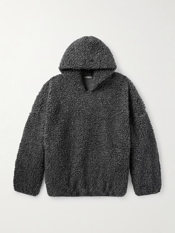 Dark grey hooded sweatshirt from Fear Of God