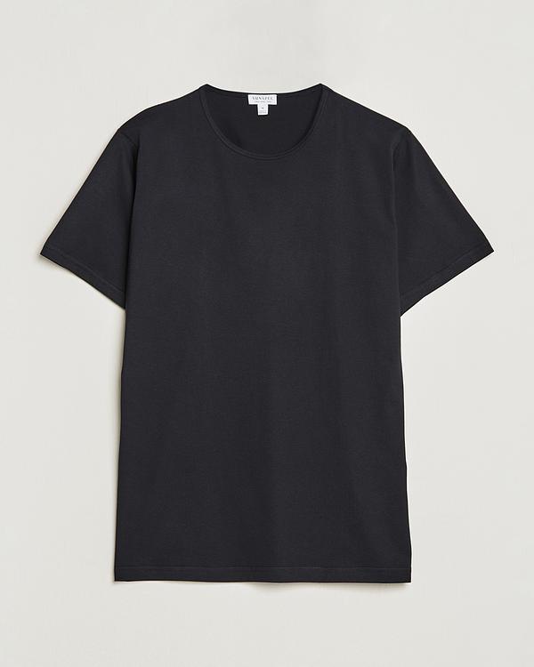 Black t-shirt from Sunspel