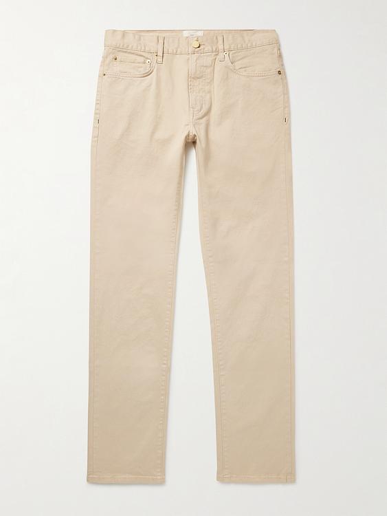 Beige chinos from Sid Mashburn