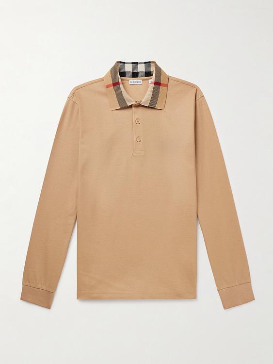 Taupe casual shirt from Burberry
