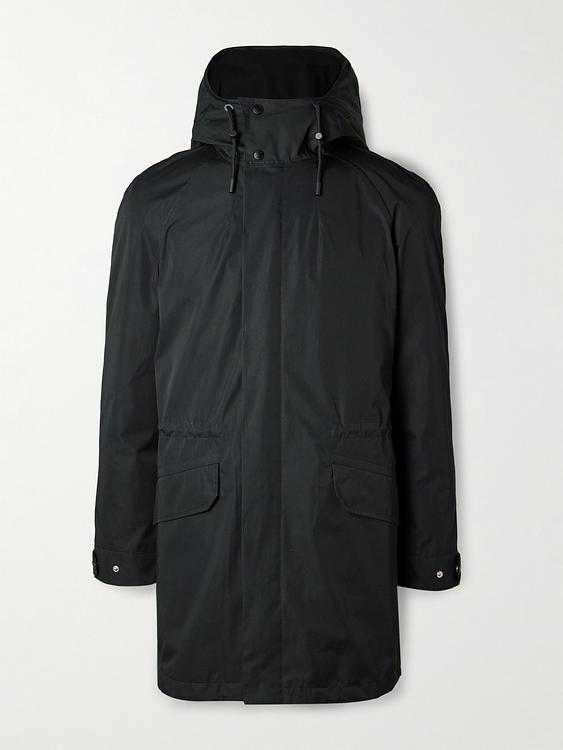 Black parka from Yves Salomon