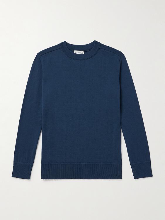 Dark blue sweatshirt from S.N.S. Herning