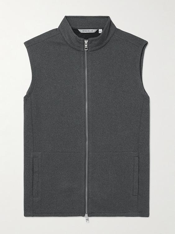 Dark grey vest from Peter Millar