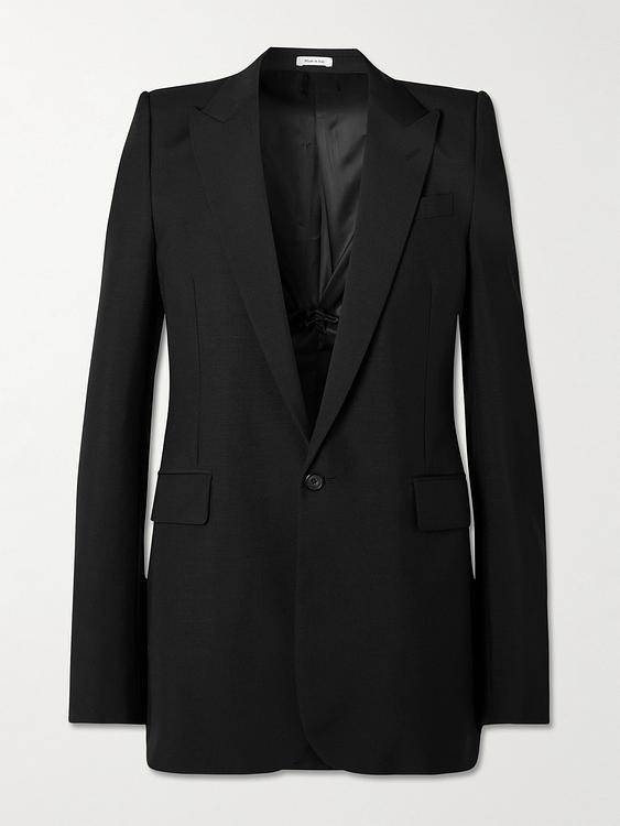 Black blazer from Alexander Mcqueen