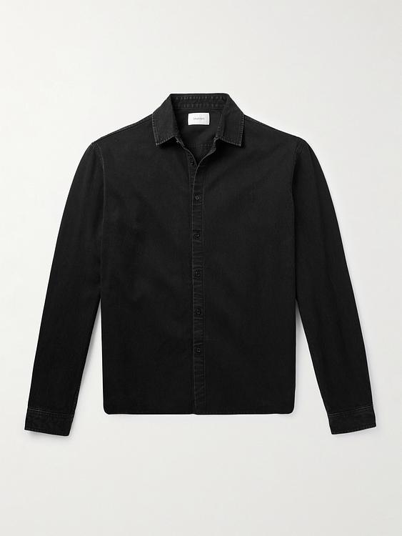 Black denim shirt from Saint Laurent