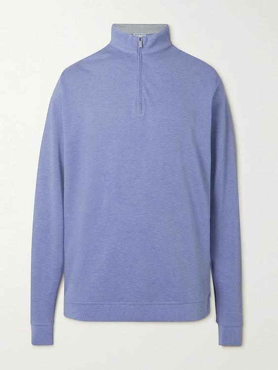 Blue half-zip from Peter Millar