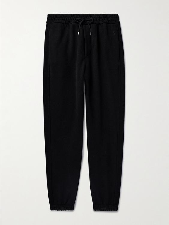 Black sweatpants from Saint Laurent