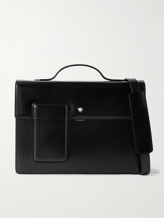 Black briefcase from Montblanc